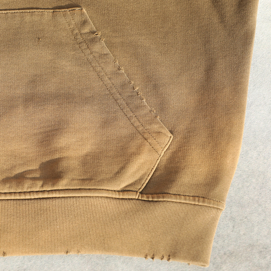 Christ Is King Double-Zip Heavyweight Washed Distressed Dystopian