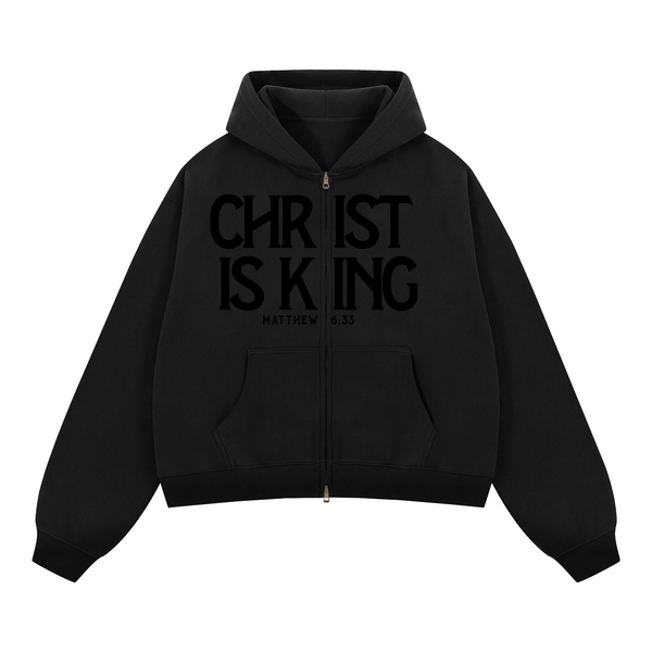 Christ Is King Double-Zip Hoodie