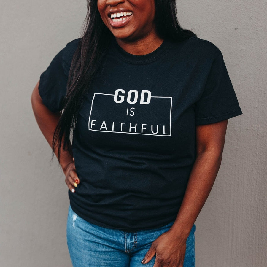 God Is Faithful Tee - Faith Love Africa