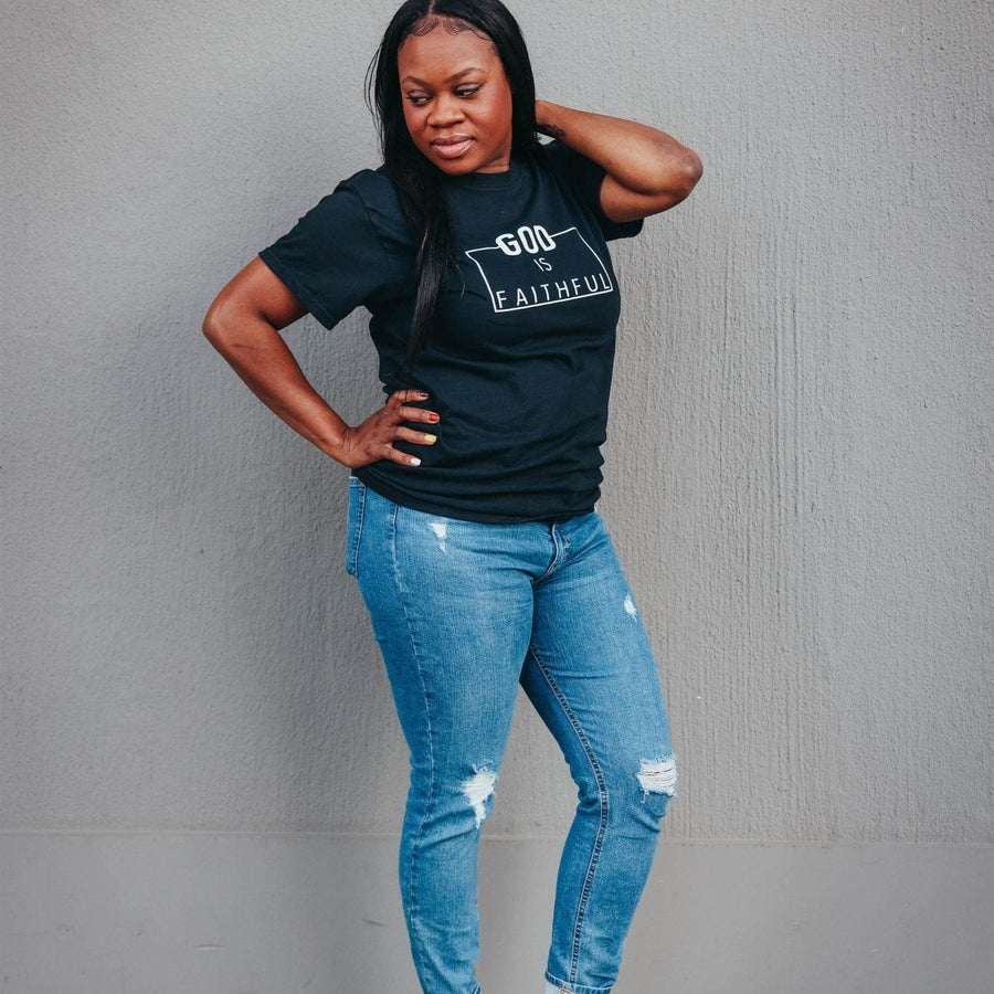 God Is Faithful Tee - Faith Love Africa